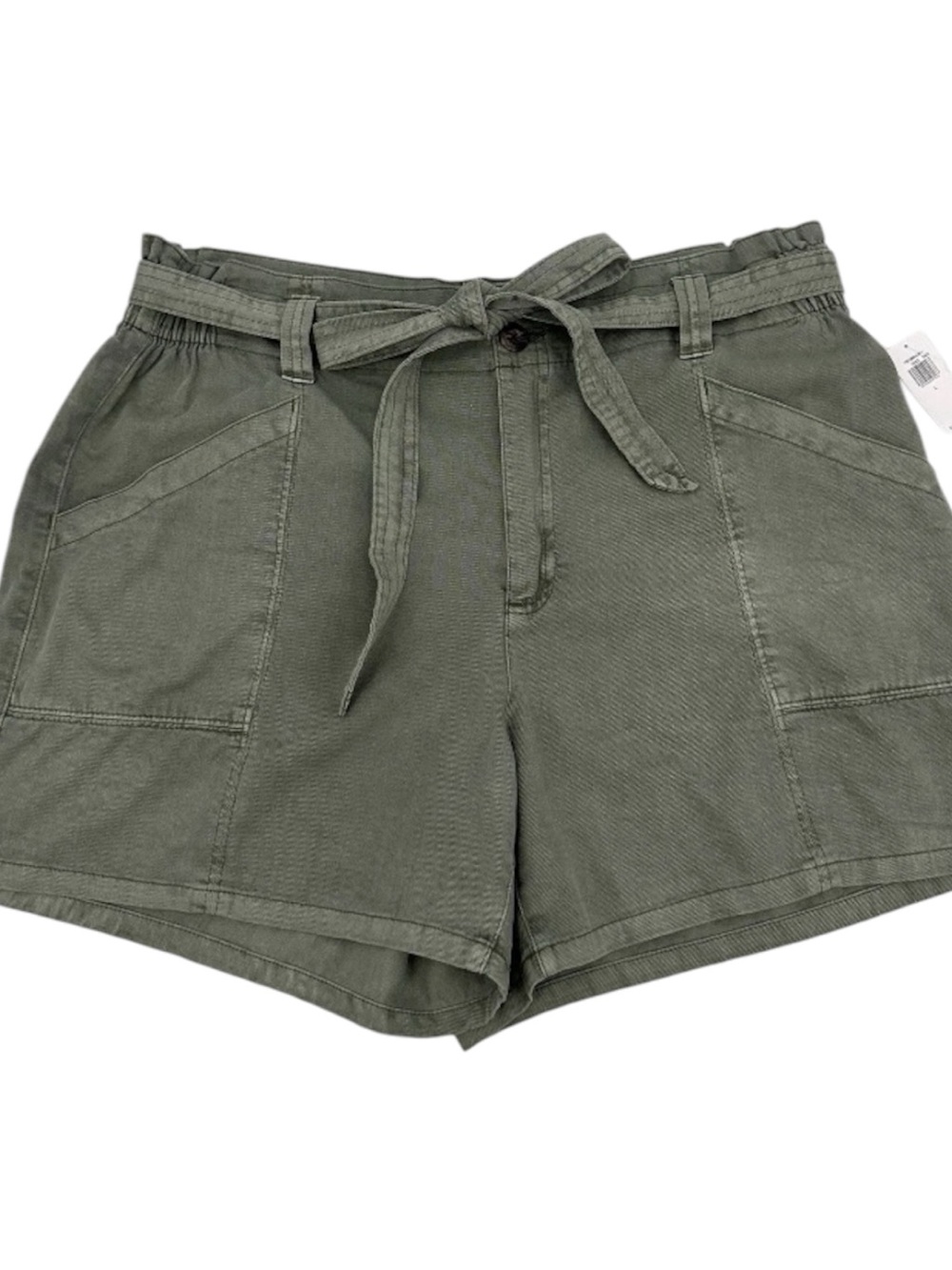 Olive Utility Tie-Waist Women’s Shorts Old Navy 4X